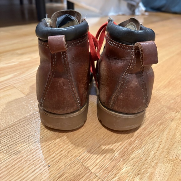 Women’s vintage all leather hiking boots size 6.5 - Picture 2 of 12